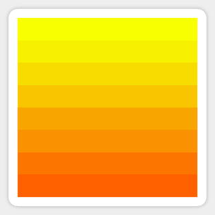 sunset colors Sticker